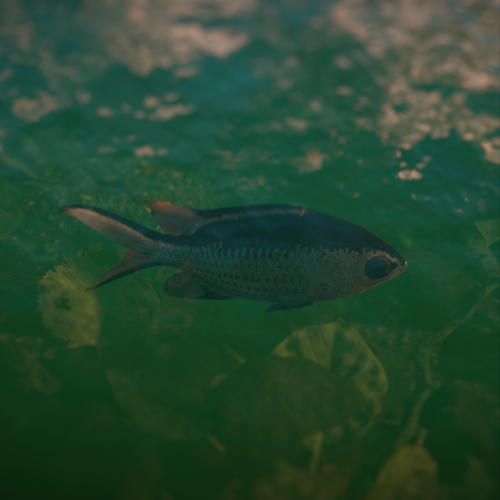 Blue Chromis fish Horizon Forbidden West screenshot