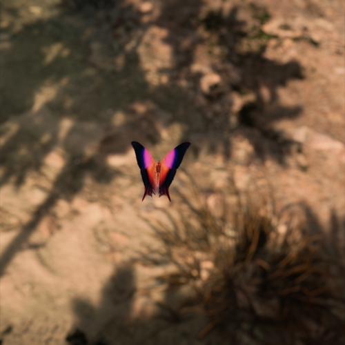 Glossy Daggerwing butterfly Horizon Forbidden West screenshot