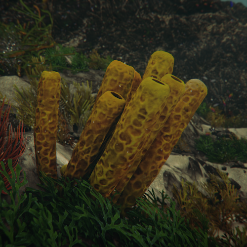 Yellow Tube Sponge Horizon Forbidden West screenshot